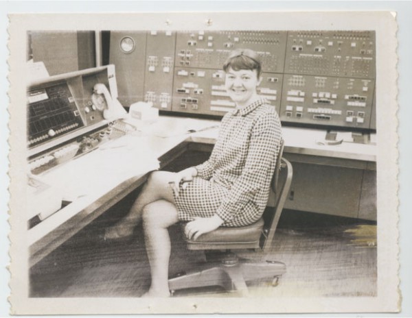Mary Ann Mansigh Karlsen in 1965 in Livermore National Laboratory