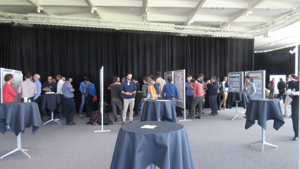 Poster session during the 2016 Site Visit