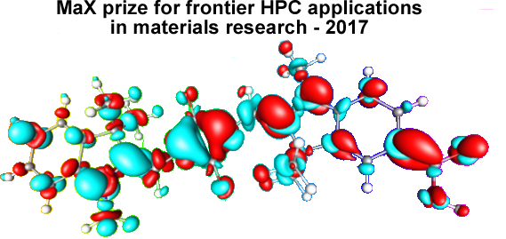MaX Prize for frontier HPC applications in materials research - 2017